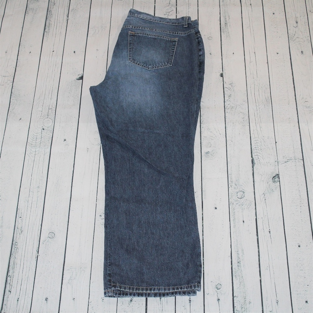Venezia Sz 20W Medium Stonewash Straight Jeans #110 - Picture 6 of 8